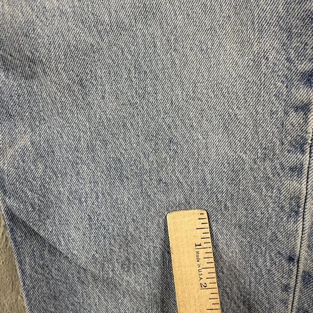 Vintage Levi's 501 Jeans Mens 34x32 Blue Light Wash Straight Leg Denim USA 90s